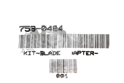 MTD 753-0484 Blade Adapter Kit NOS