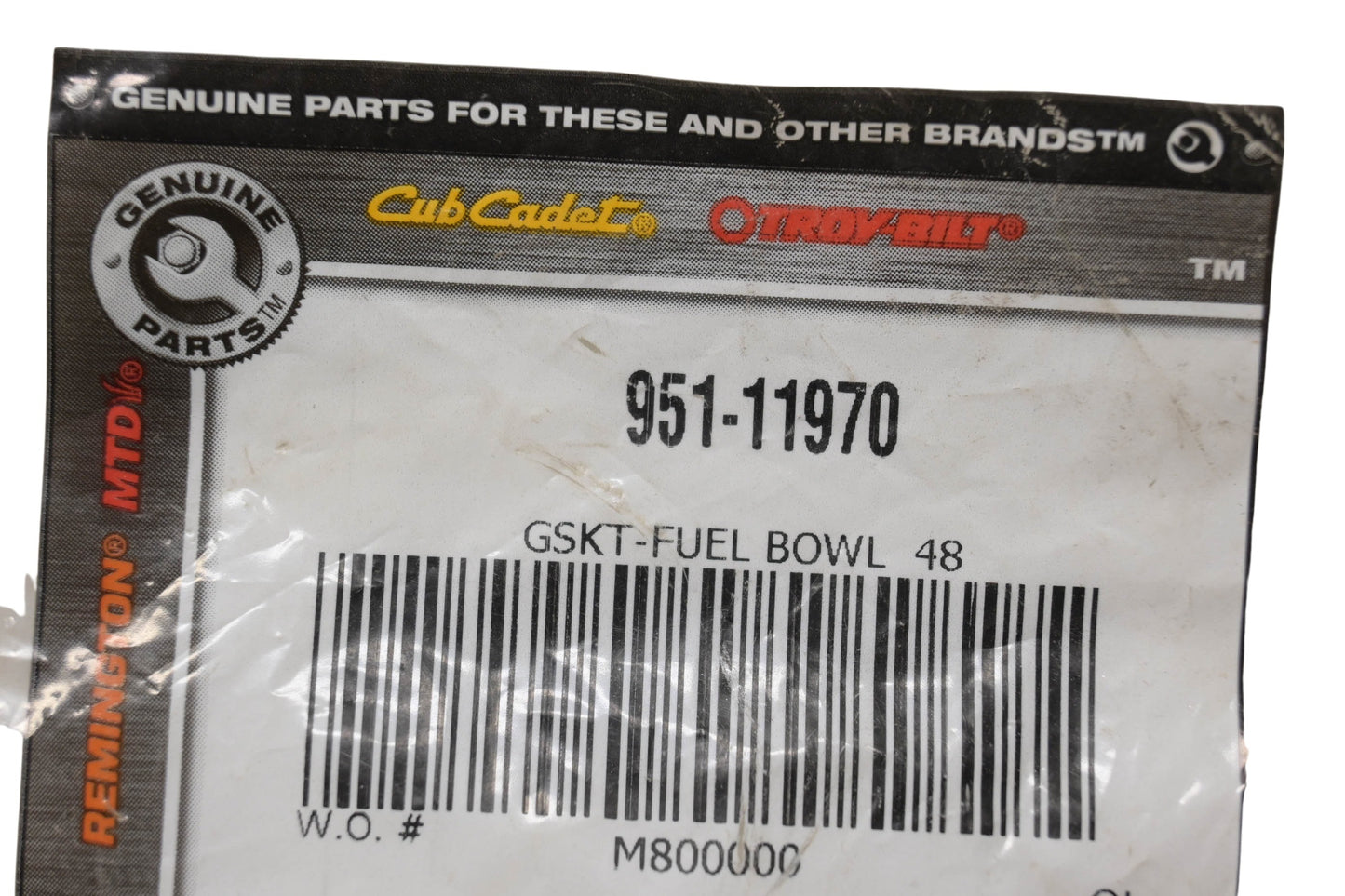 Genuine Parts 951-11970 Fuel Bowl Gasket NOS