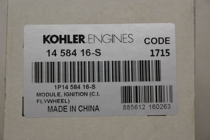 Kohler 14 584 16-S Ignition Module NOS