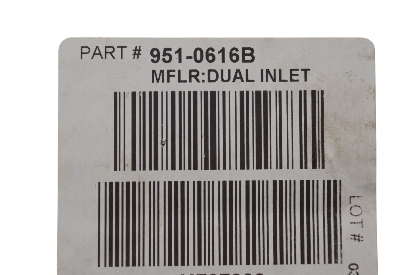 MTD 951-0616B Dual Inlet Muffler NOS