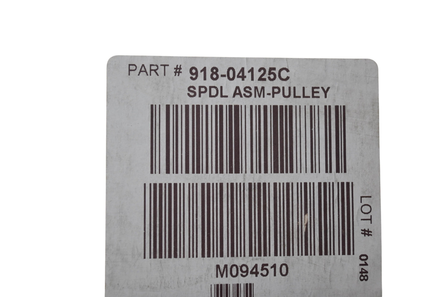 MTD 918-04125C Spindle Assembly NOS