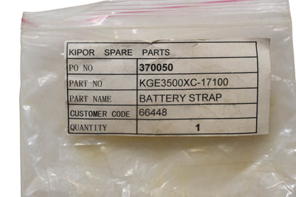 Kipor KGE3500XC-17100 Battery Strap NOS