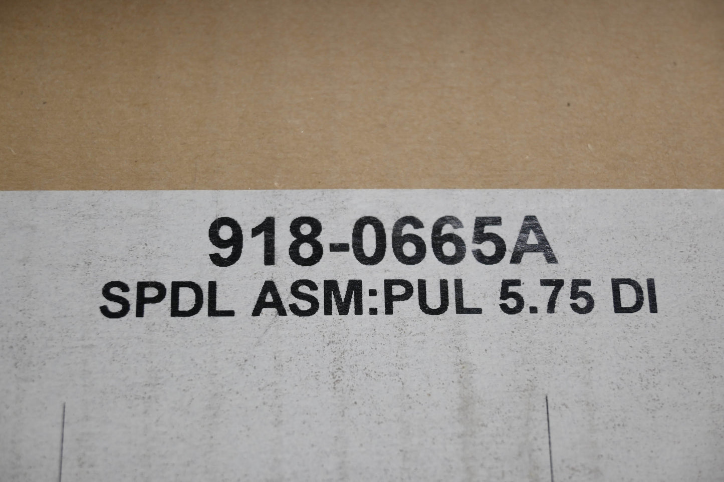 MTD 918-0665A Spindle Assembly NOS