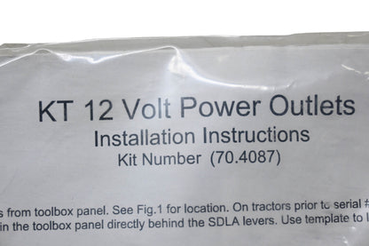 Ventrac 70.4087 4-Pin Socket & 12V Outlet NOS
