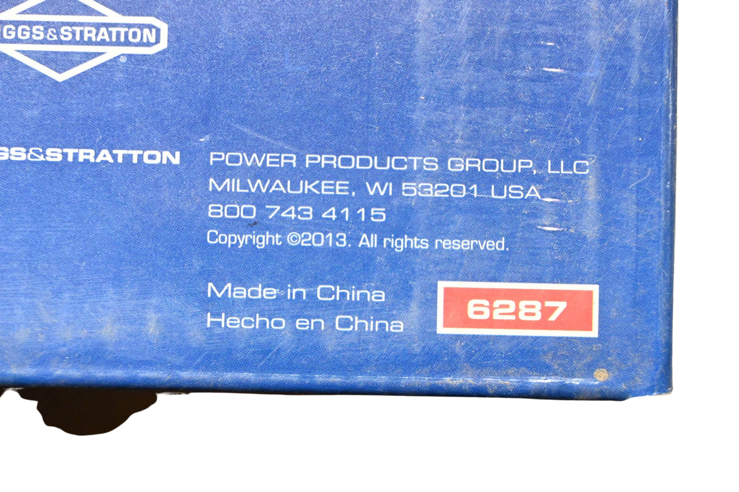 New OEM Briggs & Stratton 6287 PowerBoss Transportation Kit NOS