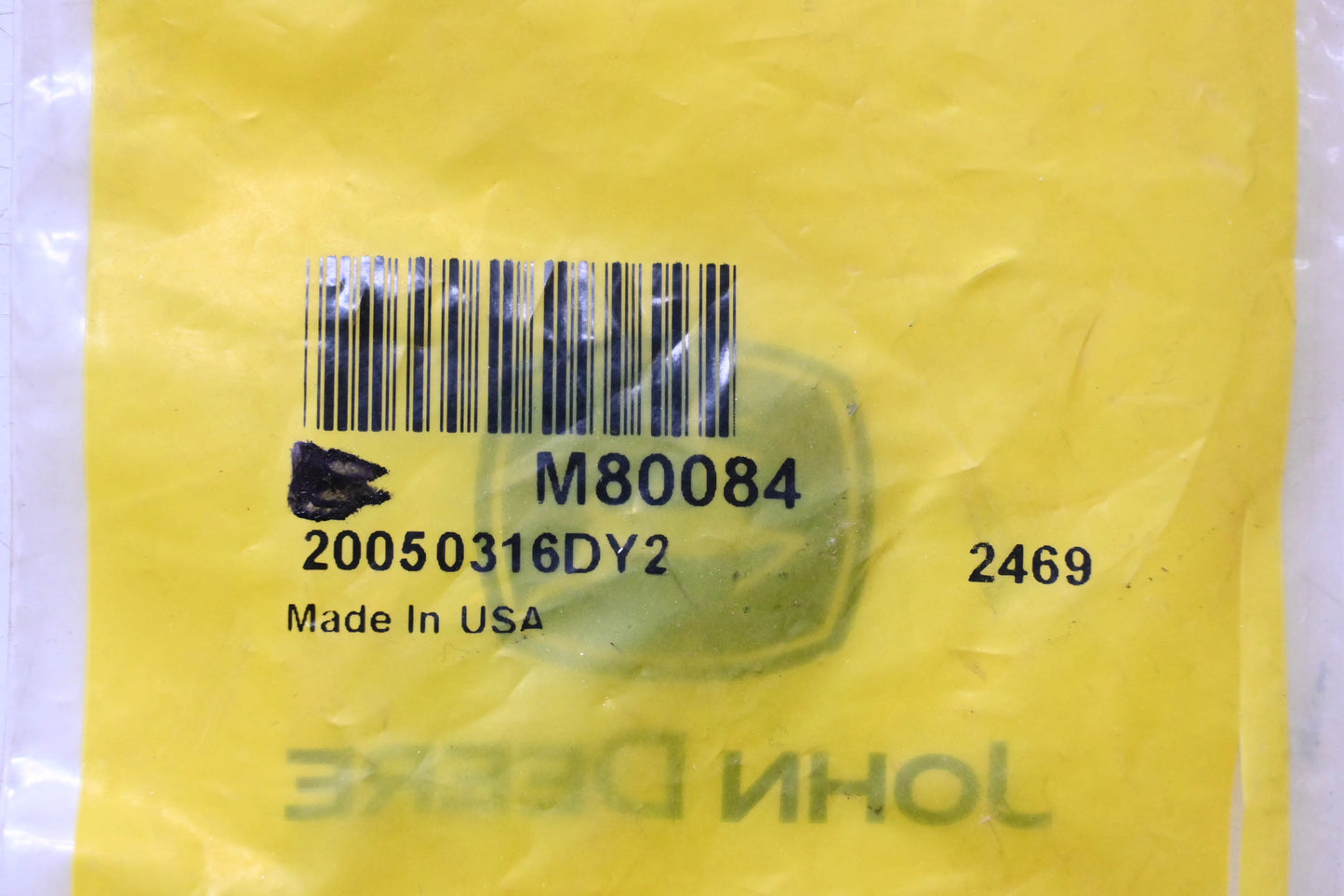 New OEM John Deere M80084 Nylon Bushing NOS