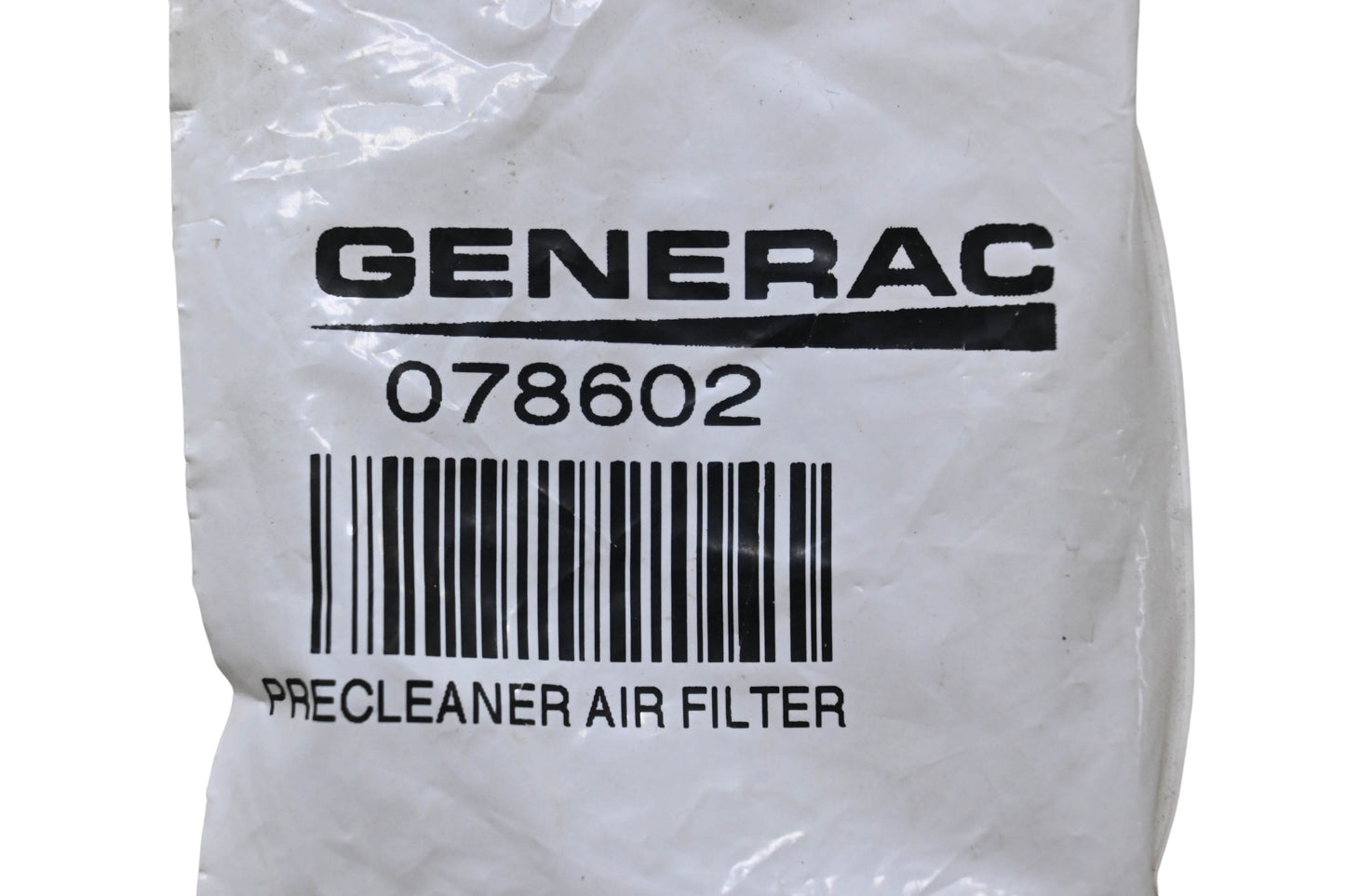 Generac 078602 Pre-Cleaner Air Filter NOS