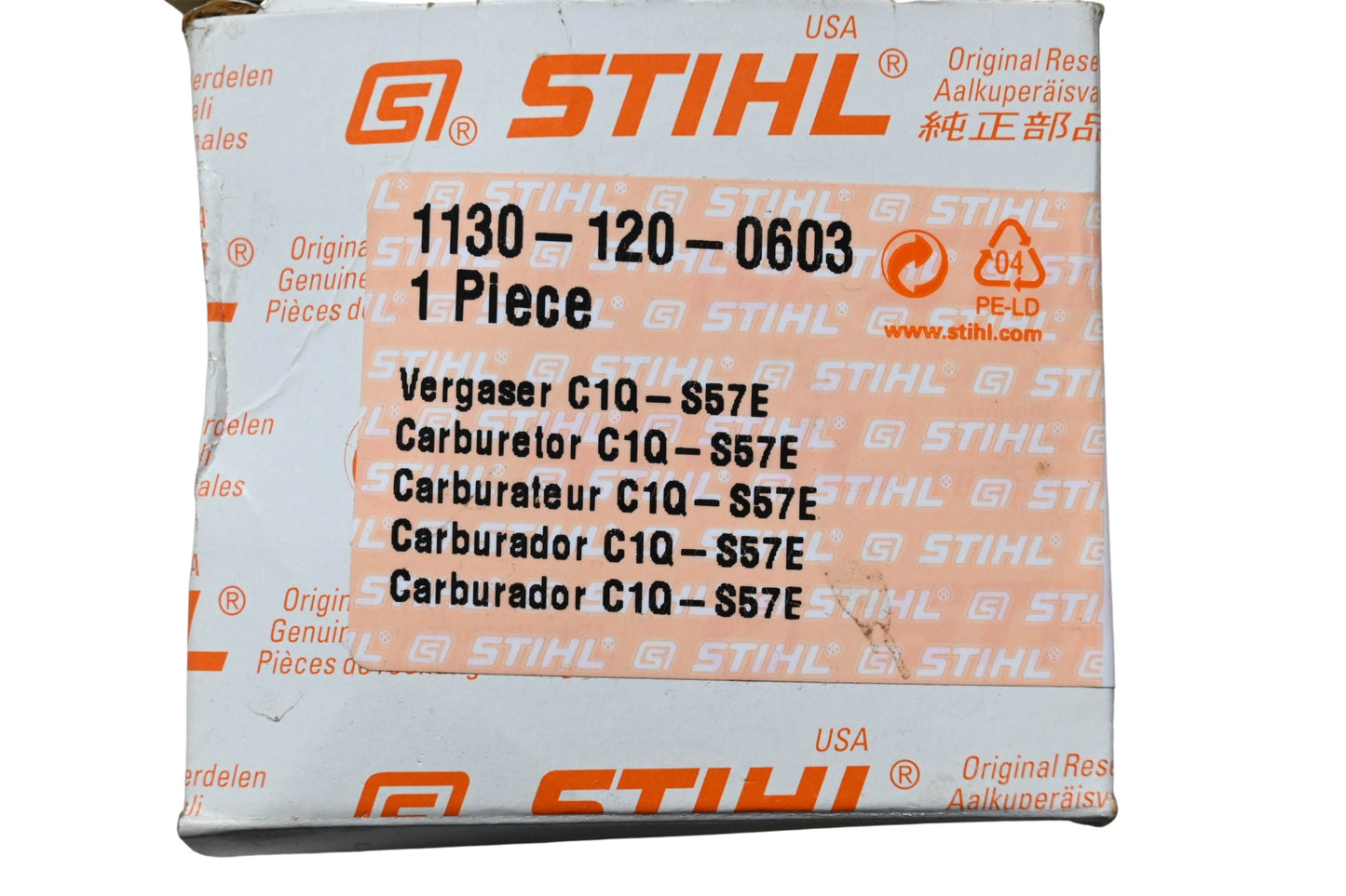 New OEM Stihl 1130-120-0603 Carburetor NOS