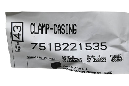 MTD 751B221535 Casing Clamp NOS