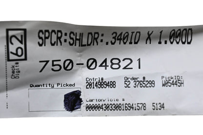 MTD 750-04821 Shoulder Spacer NOS