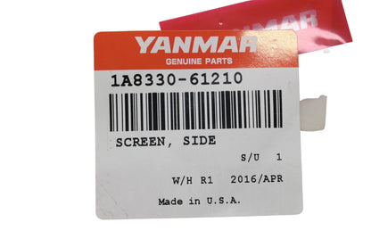 Yanmar 1A8330-61210 Side Screen NOS