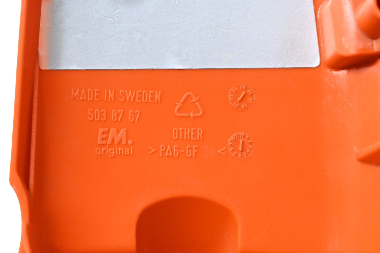 New OEM Husqvarna 503 87 67, 503909001 Top Cover NOS