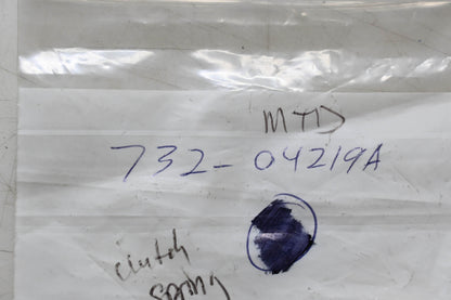 MTD 732-04219A Spring Clutch Lock NOS