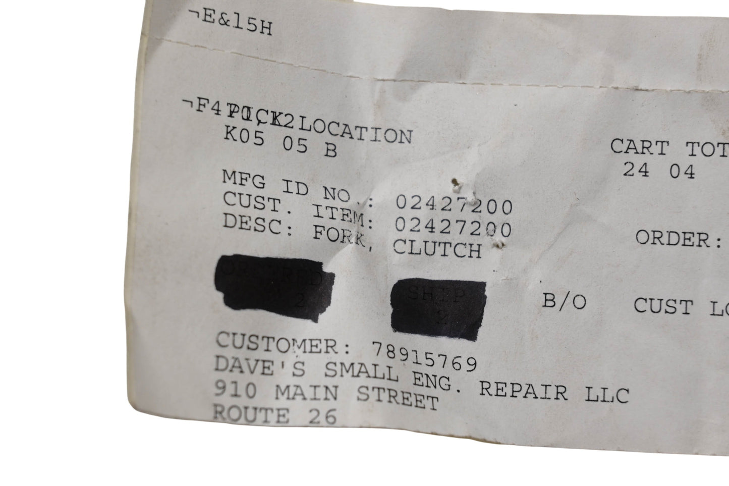 Ariens 02427200 Clutch NOS