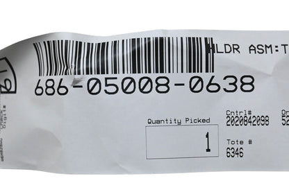 MTD 686-05008-0638 Red Tine Holder NOS