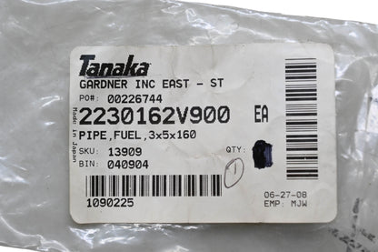 Tanaka 2230162V900 Fuel Pipe NOS
