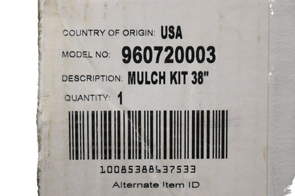 Craftsman 960720003 Mulch Kit 38" NOS
