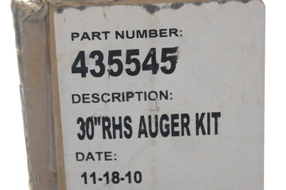 New OEM Husqvarna 435545, 532435545 Auger Kit 30" NOS