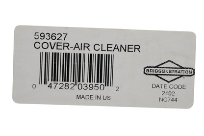 New OEM Briggs & Stratton 593627 Air Cleaner Cover NOS