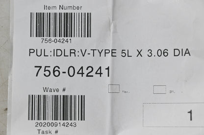 MTD 756-04241 Idler Pulley NOS
