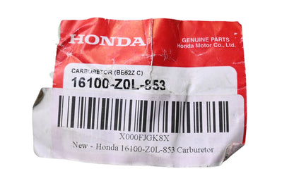 New OEM Honda 16100-Z0L-853 Carburetor NOS
