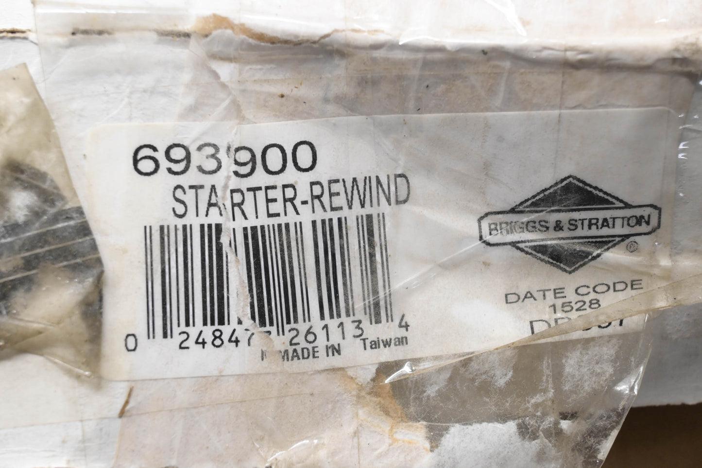 New OEM Briggs & Stratton 693900 Rewind Starter NOS
