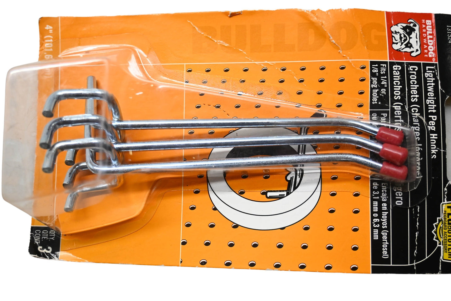 Bulldog PO-130, 131524 Lightweight Peg Hooks NOS