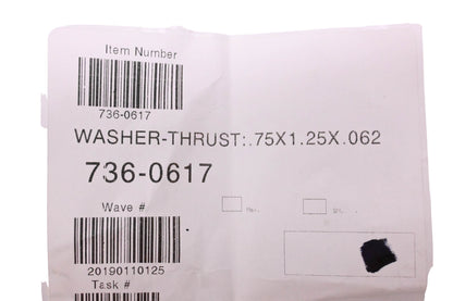 MTD 736-0617 Thrust Washer NOS