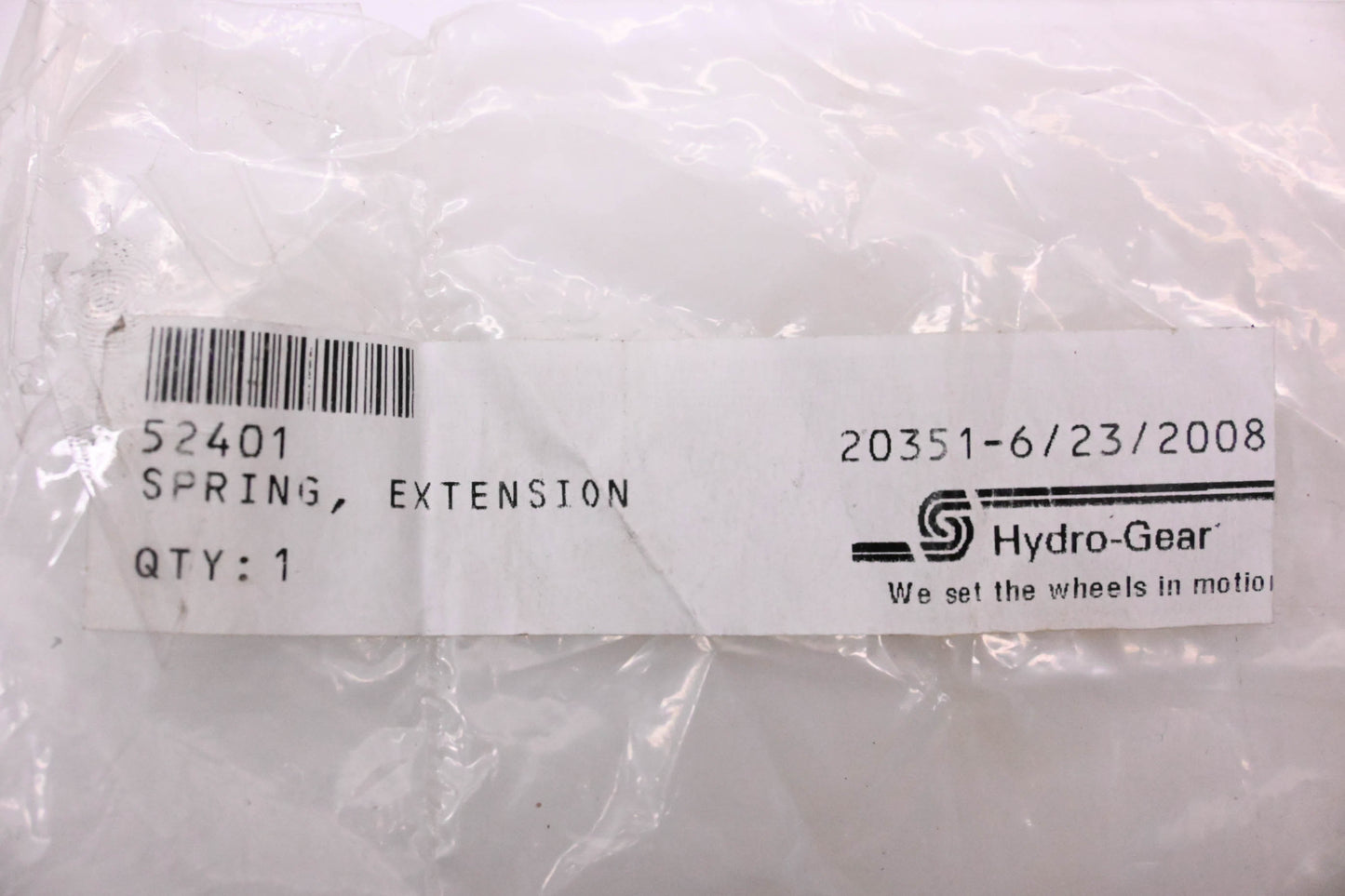 Hydro-Gear 52401 Extension Spring NOS