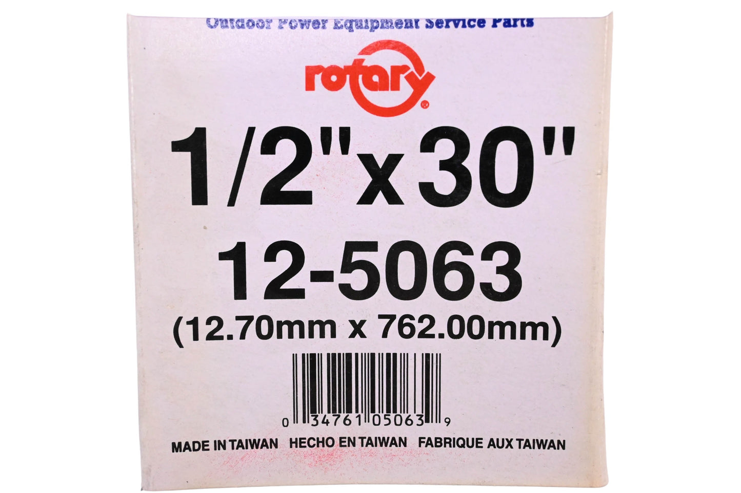 Rotary 12-5063 Premium Belt 1/2" x 30" NOS
