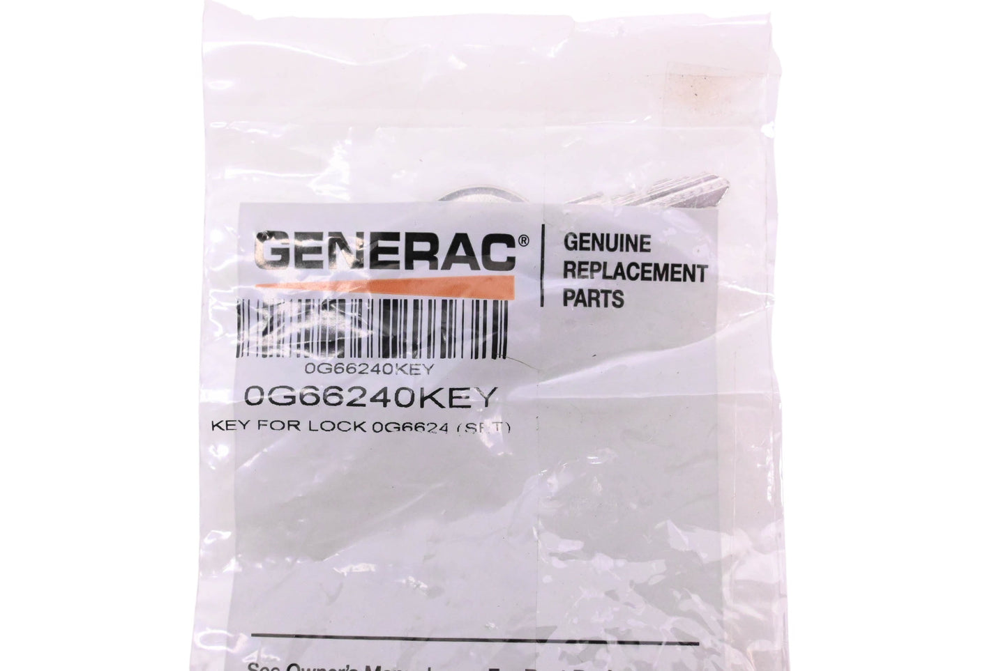 Generac 0G66240 Key Set NOS
