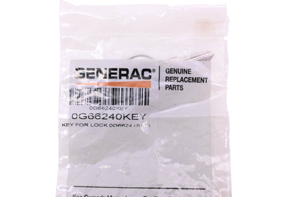 Generac 0G66240 Key Set NOS