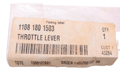 New OEM Stihl 1108 180 1503 Throttle Lever NOS