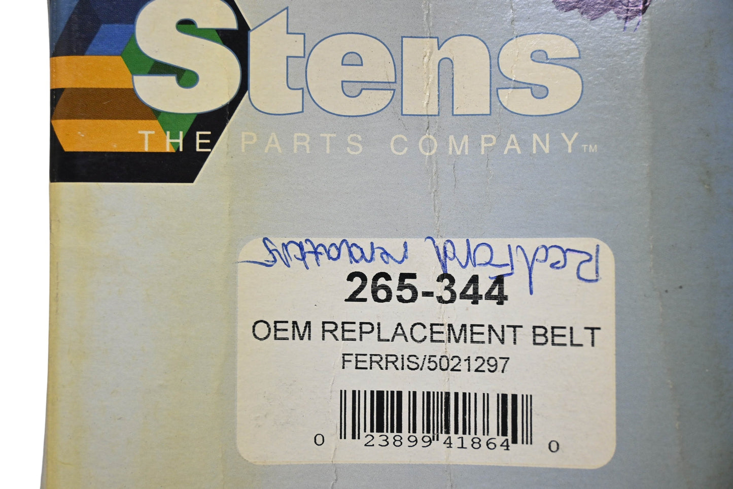 Stens 265-344 Replacement Belt NOS