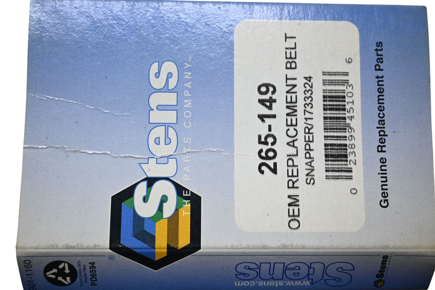 Stens 265-149 Replacement Belt NOS