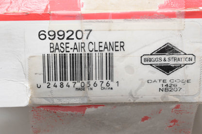 New OEM Briggs & Stratton 699207 Air Cleaner Base NOS