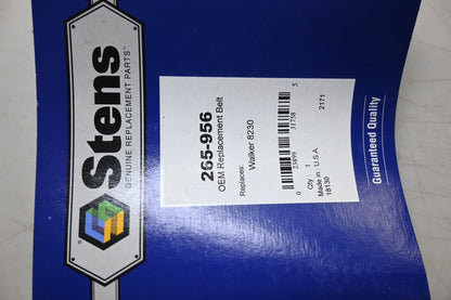 Stens 265-956 Replacement Belt NOS