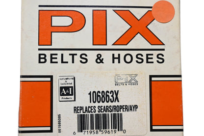PIX 106863X Replacement Belt NOS