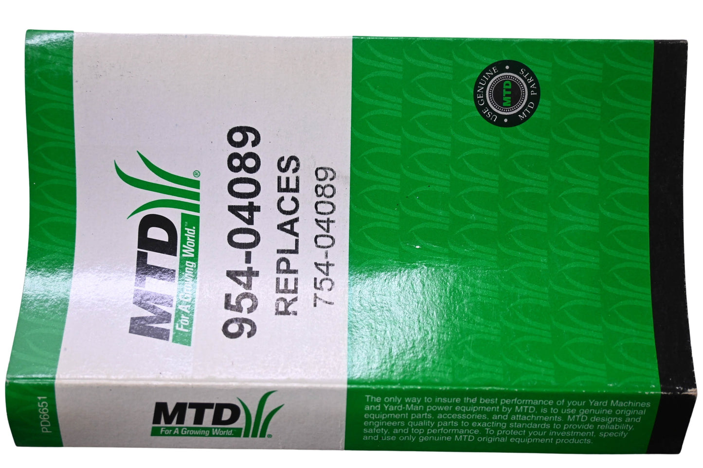 MTD 954-04089, 754-04089 Belt NOS