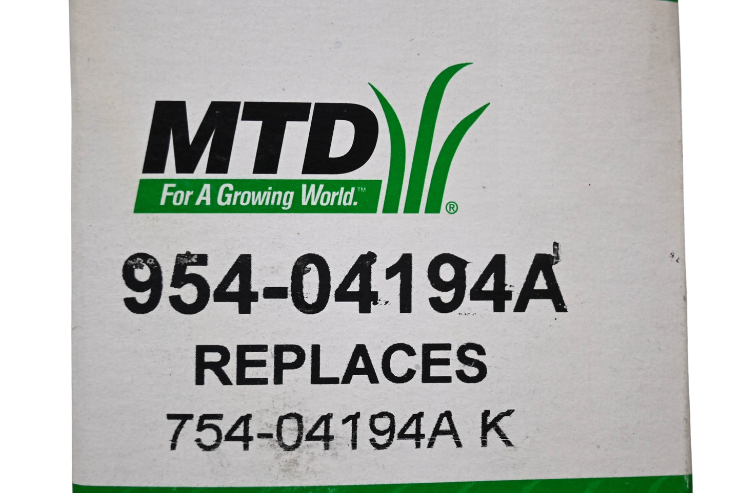 MTD 954-04194A, 754-04194A Belt NOS