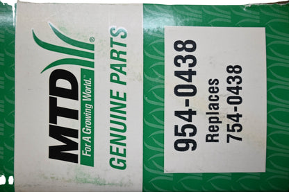 MTD 954-0438, 754-0438 Drive Belt NOS