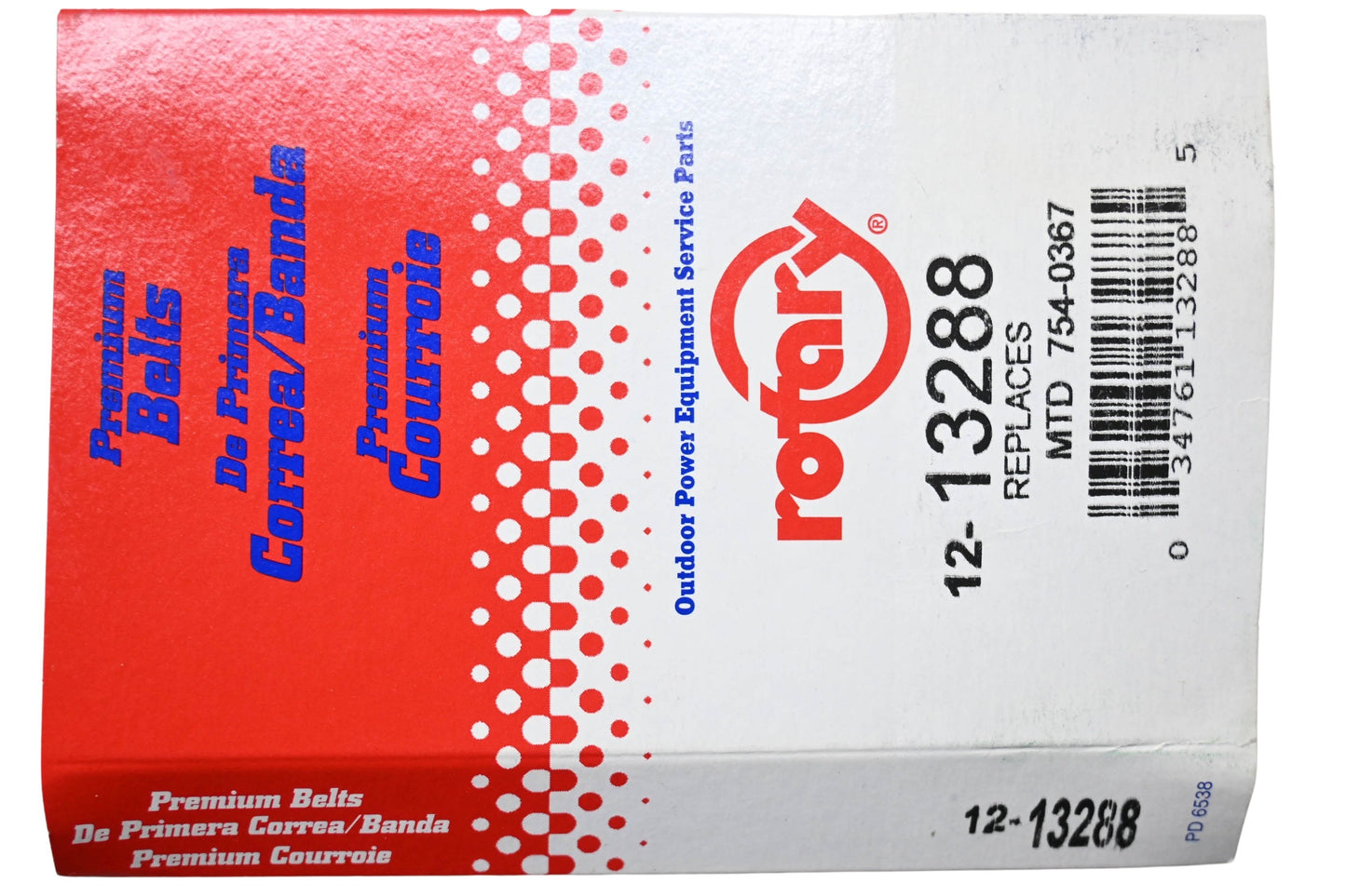 Rotary 12-13288 Replacement Belt NOS