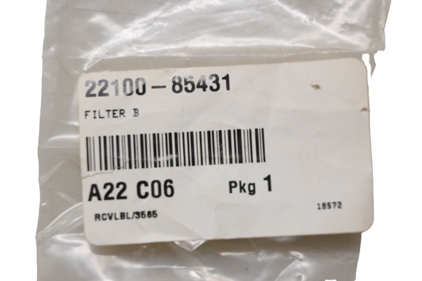 Shindaiwa 22100-85431 Filter NOS