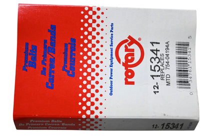 Rotary 12-15341, 754-04194A Belt NOS