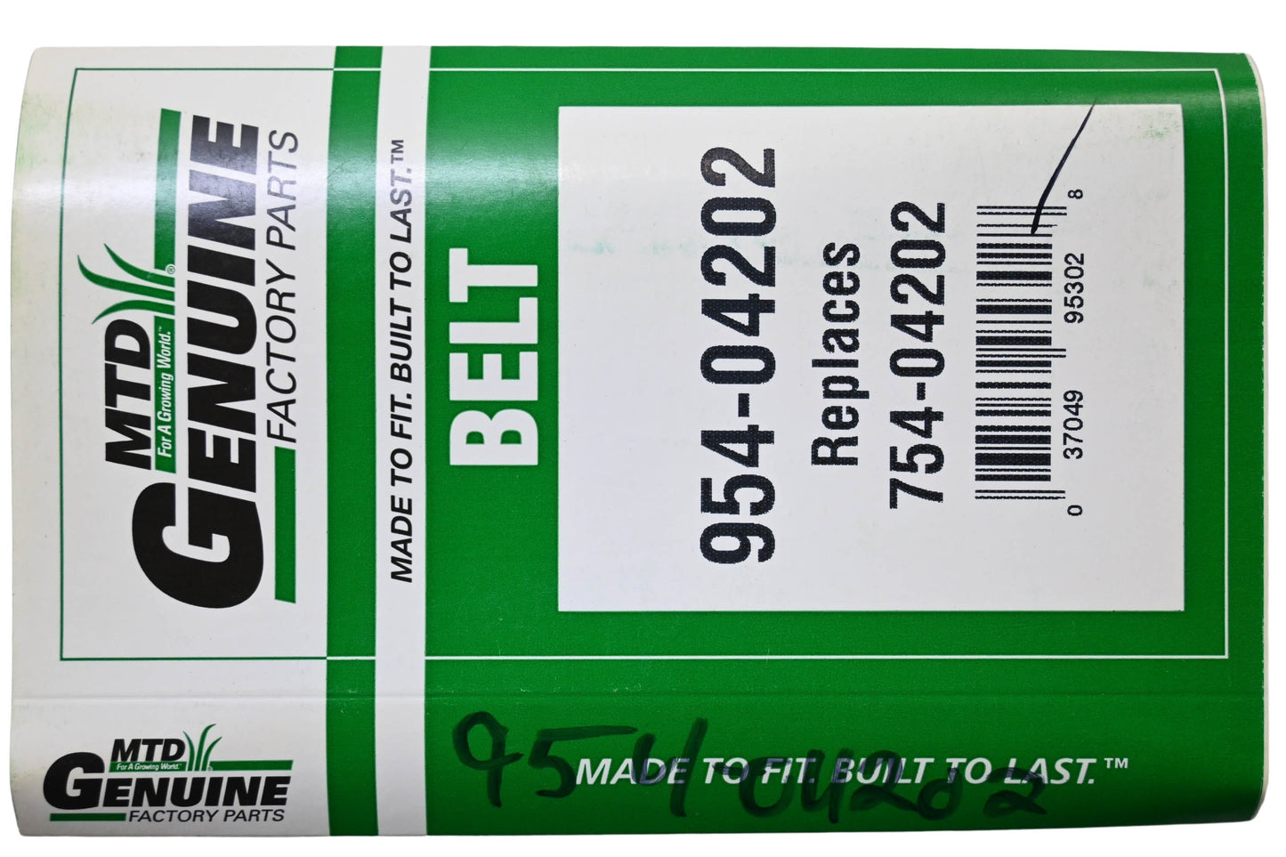 MTD 954-04202, 754-04202 Belt NOS