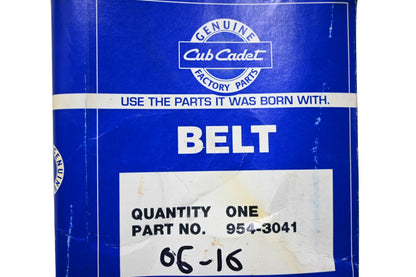 Cub Cadet 954-3041 Belt NOS