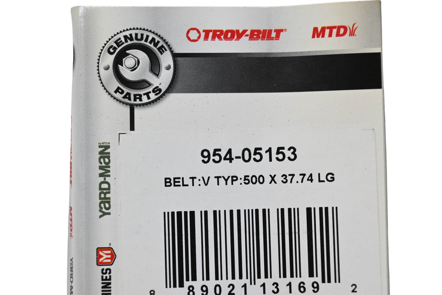 Genuine Parts 954-05153 Cogged Belt NOS
