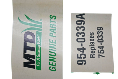 MTD 954-0339A Belt NOS