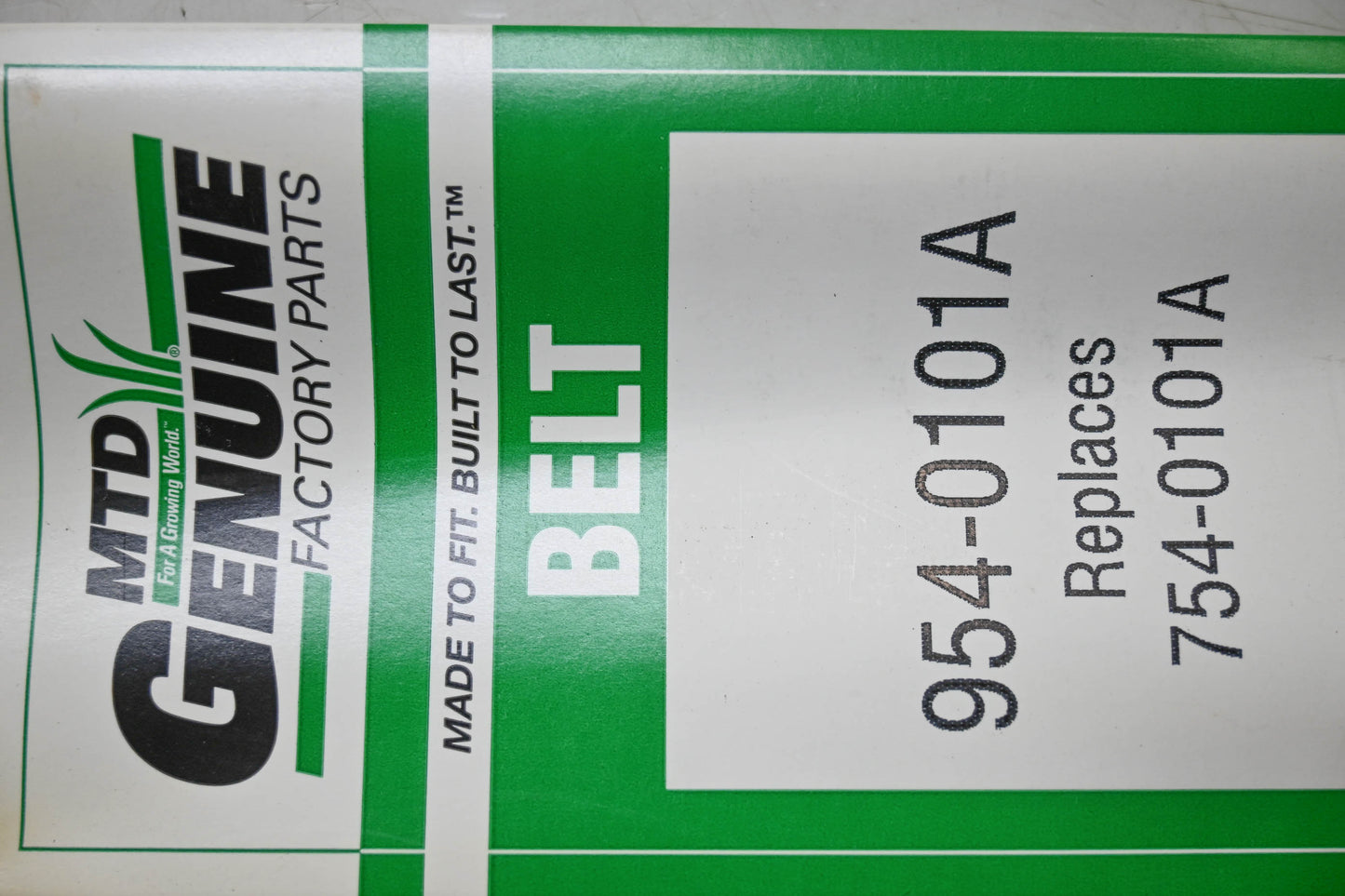 MTD 954-0101A, 754-0101A Belt NOS