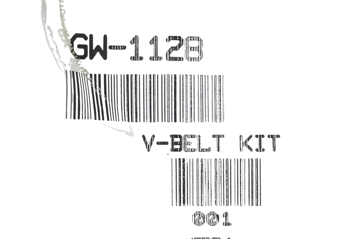 MTD GW-1128 V-Belt Pair NOS